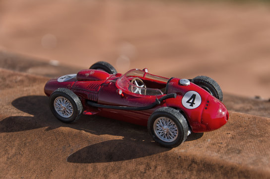 Model of a single-seater