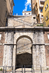 POTENZA, ITALY - The capital of Basilicata region, southern Italy, city rebuilt after the...