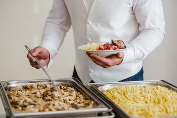 catering service buffet wedding event