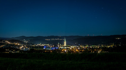 Arnsberg-Neheim bei Nacht