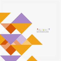 Triangle pattern design background