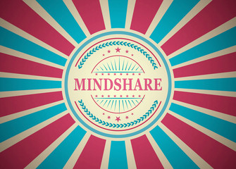 Mindshare Retro Vintage Style Stamp Background
