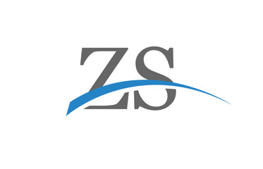 ZS Initial Logo for your startup venture