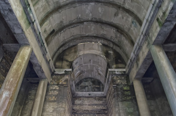 Fototapeta na wymiar The incomplete Mausoleum of Galeazzo Ciano