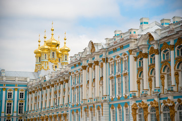 Katherine's Palace hall in Tsarskoe Selo (Pushkin), Russia