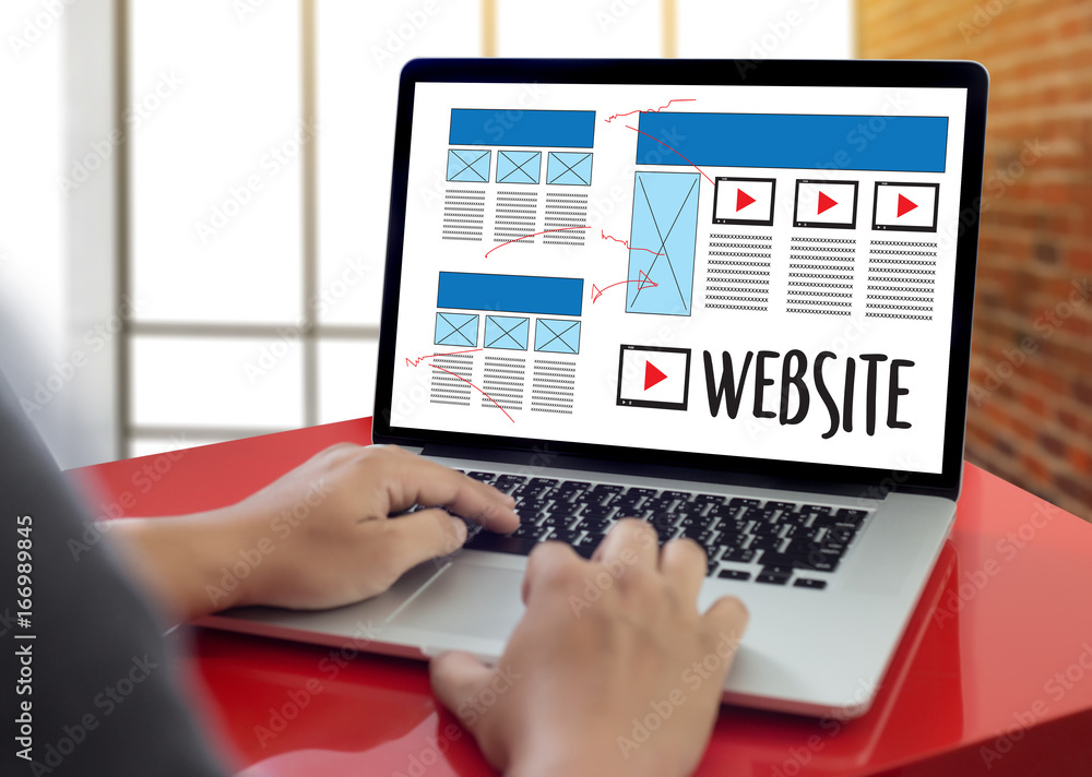 Poster web design layout sketch drawing software media www and graphic layout website development project