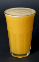 Glass of orange juice