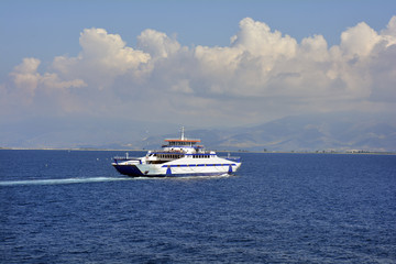 Fototapeta na wymiar Greece, Ferry