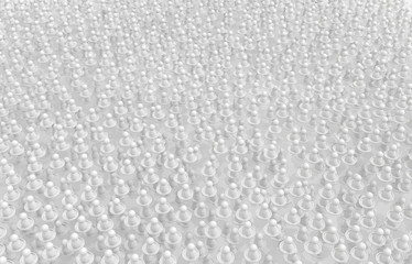 Crowd Network Nodes White