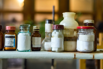 science lab, laboratory