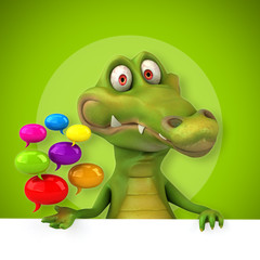Fun crocodile