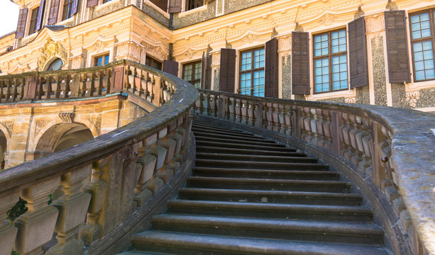Treppengel&auml;nder vom Schloss