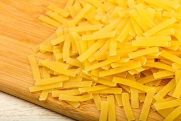 Raw pasta