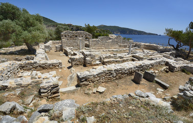 Greece, Thassos Island, Archeology