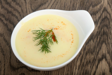 Cheese soup