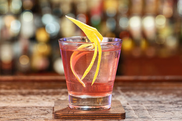 Vintage cocktail knickerbocker