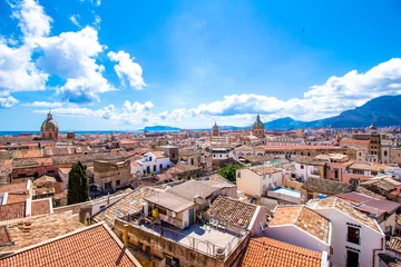 Fototapete Palermo Stadtbild von Palermo in Italien
