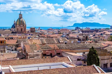Fotobehang Cityscape of Palermo in Italy © marcociannarel