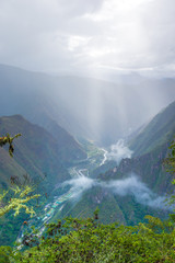 Obraz premium Machu Picchu, a UNESCO World Heritage Site