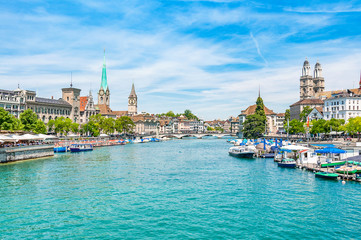 Zürich - Schweiz - Panorama - Stadt - Europa
