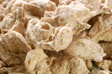 Wheat bran close-up. Healthy food. Lifestyle

