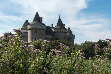 Fototapeta premium Château de Suscinio dans le Morbihan en Bretagne - France