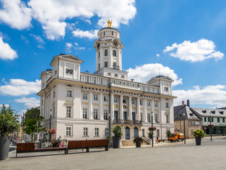 Obraz premium Rathaus von Zeulenroda