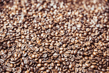 Coffee beans backround