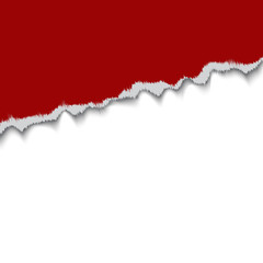 Colored torn paper background