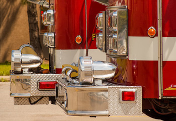 Fire Trucks Close-up