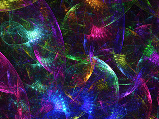 Abstract fractal background