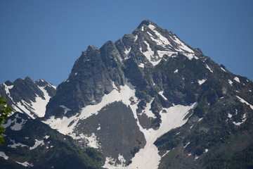 Вершина горы Кавказ