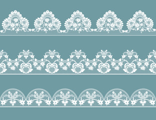 Set of lace borders - 167010062