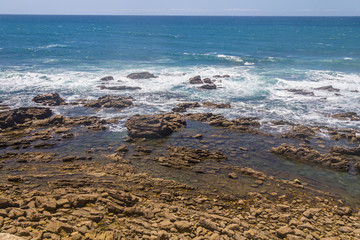 Ocean and rocks in Vila Nova das Milfontes