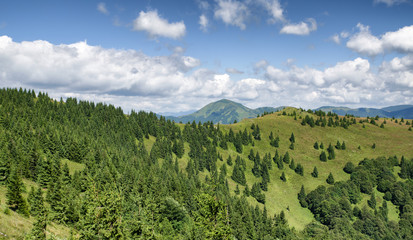 Fototapeta na wymiar Beautiful mountain landscape, Slovakia