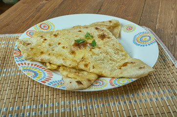 Armenian snack from lavash,