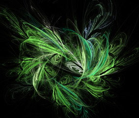 Naklejka premium abstract fractal background