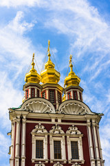 Fototapeta na wymiar Dome of the Orthodox Church