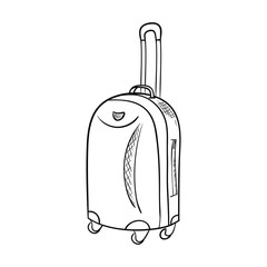 Vector icon of suitcase