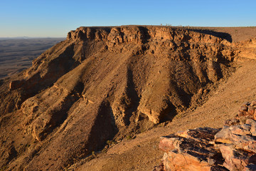 Namibia Fish River Canyon sunrise