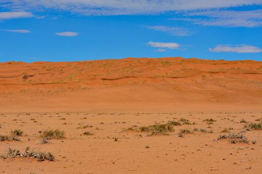 Namibia gravel road D707