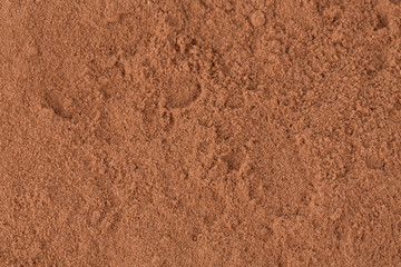 cocoa powder closeup background