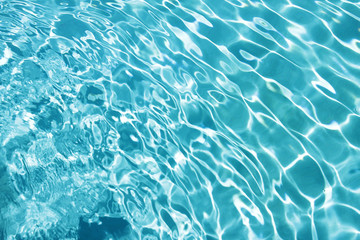 Abstract Ripples in Pool Background