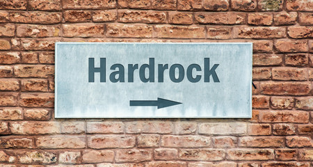 Schild 225 - Hardrock
