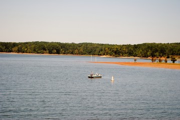 Obraz premium Lake and Fishing