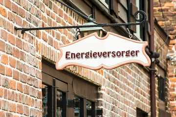 Schild 275 - Energieversorger