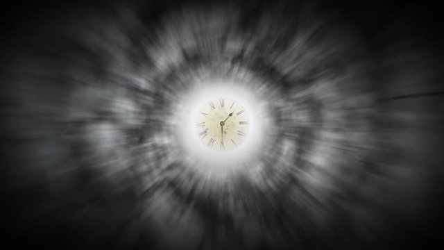 Clock speeds up arrows on fearful corridor
