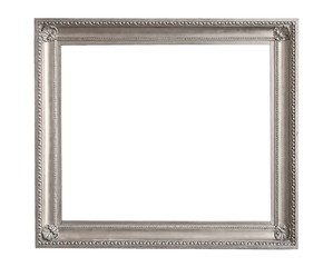 Silver frame for paintings, mirrors or photos