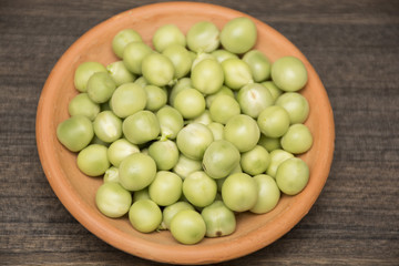 
Pea, (Pisum sativum)