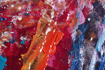 Detail of the Painting as a Background